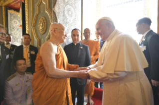 6-Viagem Apost&#xf3;lica &#xe0; Tail&#xe2;ndia: Visita ao Patriarca Supremo dos Budistas 