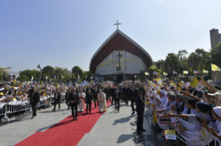 1-Apostolische Reise nach Thailand: Begegnung mit Priestern, Ordensleuten, Seminaristen und Katechisten 