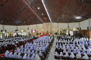 7-Viagem Apost&#xf3;lica &#xe0; Tail&#xe2;ndia: Encontro com os sacerdotes, Religiosos, Religiosas, Seminaristas e Catequistas 