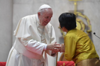 13-Apostolic Journey to Thailand: Meeting with Priests, Religious, Seminarians and Catechists