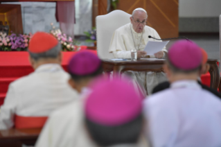 6-Apostolic Journey to Thailand: Meeting with the Bishops of Thailand and FABC