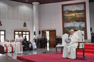 1-Apostolic Journey to Thailand: Meeting with the Bishops of Thailand and FABC