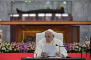 9-Apostolic Journey to Thailand: Meeting with the Bishops of Thailand and FABC