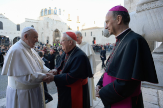 11-Besuch in Bari: Begegnung mit den Bischöfen des Mittelmeerraumes 