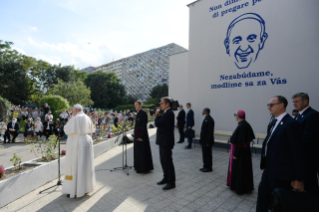 5-Voyage apostolique en Slovaquie : Visite au « Centre Bethléem » de Bratislava