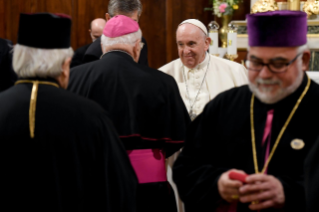 11-Voyage apostolique à Chypre et en Grèce : Rencontre avec les évêques, prêtres, religieux et religieuses, séminaristes et cathéchistes