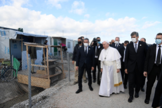 22-Apostolic Journey to Cyprus and Greece: Visit to the Refugees  