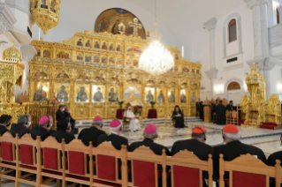4-Voyage apostolique à Chypre et en Grèce : Rencontre avec le Saint-Synode en la Cathédrale orthodoxe de Nicosie 