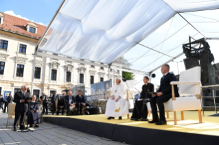 2-Apostolische Reise in die Slowakei: Begegnung mit der jüdischen Gemeinschaft