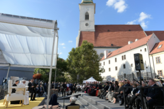 3-Voyage apostolique en Slovaquie : Rencontre avec la communauté juive 