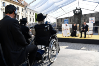 6-Voyage apostolique en Slovaquie : Rencontre avec la communauté juive 