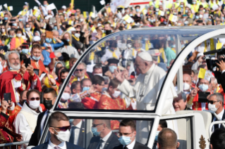 0-Viaggio Apostolico in Slovacchia: Divina Liturgia Bizantina di San Giovanni Crisostomo presieduta dal Santo Padre 