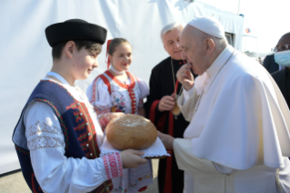 6-Viaje apostólico a Eslovaquia: Divina liturgia de San Juan Crisóstomo presidida por el Santo Padre