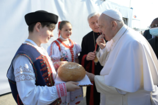 6-Voyage apostolique en Slovaquie : Divine liturgie byzantine de saint Jean Chrysostome présidée par le Saint-Père 