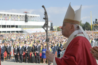 17-Viaje apostólico a Eslovaquia: Divina liturgia de San Juan Crisóstomo presidida por el Santo Padre