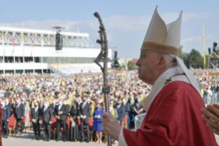 17-Viaggio Apostolico in Slovacchia: Divina Liturgia Bizantina di San Giovanni Crisostomo presieduta dal Santo Padre 