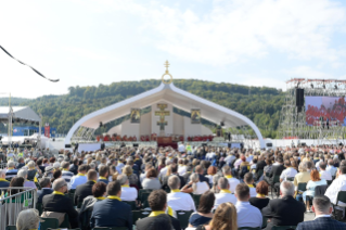 21-Voyage apostolique en Slovaquie : Divine liturgie byzantine de saint Jean Chrysostome présidée par le Saint-Père 