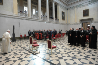 0-Viagem Apostólica a Budapeste: Encontro com os representantes do Conselho Ecumênico das Igrejas
