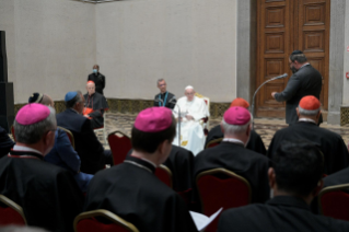 7-Viaje apostólico a Budapest: Encuentro con los representantes del Consejo Ecuménico de las Iglesias y algunas comunidades judías de Hungría