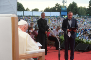 4-Apostolische Reise in die Slowakei: Begegnung mit den Jugendlichen