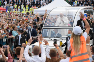 11-Voyage apostolique en Slovaquie : Rencontre avec les jeunes 