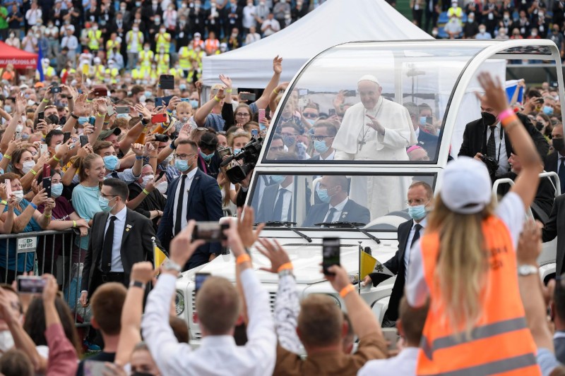 Bergoglio en Eslovaquia