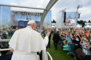 8-Viaje apostólico a Eslovaquia: Encuentro con los jóvenes