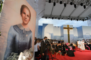 21-Apostolische Reise in die Slowakei: Begegnung mit den Jugendlichen