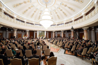 12-Viagem Apost&#xf3;lica ao Iraque: Encontro com as Autoridades, a Sociedade Civil e o Corpo Diplom&#xe1;tico