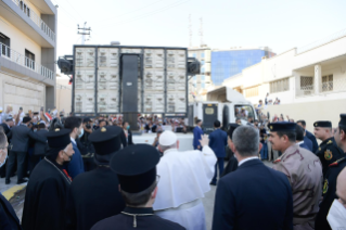 4-Apostolic Journey to the Republic of Iraq: Meeting with Bishops, Priests, Religious, Consecrated Persons, Seminarians, Catechists