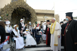 3-Voyage apostolique en Irak : Rencontre avec les évêques, prêtres, religieux, séminaristes et catéchistes 