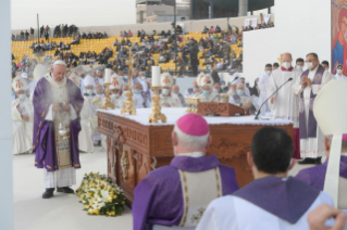14-Viaggio Apostolico in Iraq: Santa Messa  