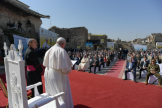 4-Voyage apostolique en Irak : Prière pour les victimes de la guerre