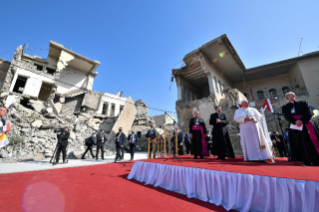 8-Apostolische Reise in den Irak: Gebet für die Kriegsopfer