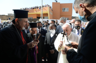 8-Apostolic Journey to the Republic of Iraq: Visit to the Qaraqosh Community