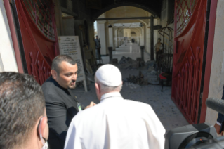 3-Viaje apost&#xf3;lico a Irak: Visita a la comunidad de Qaraqosh