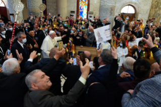 6-Apostolic Journey to the Republic of Iraq: Visit to the Qaraqosh Community