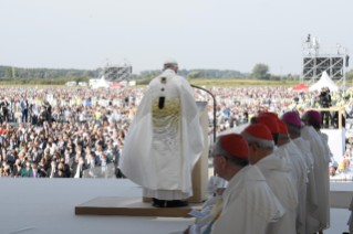 16-Voyage apostolique en Slovaquie : Messe 