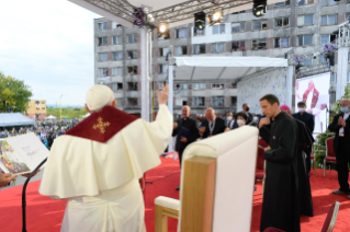 15-Voyage apostolique en Slovaquie : Rencontre avec la communauté rom 