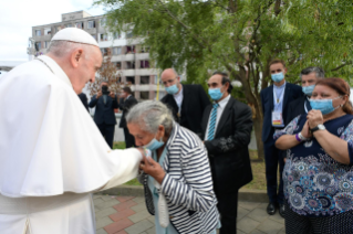 16-Viaje apostólico a Eslovaquia: Encuentro con la comunidad gitana