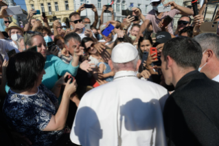 3-Apostolische Reise in die Slowakei: Begegnung mit Bischöfen, Priestern, Ordensleuten, Seminaristen und Katechisten 