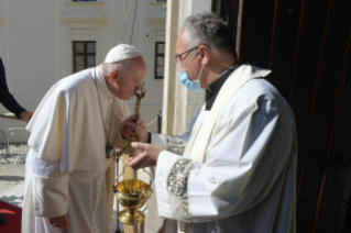 5-Voyage apostolique en Slovaquie : Rencontre avec les évêques, les prêtres, les religieux et religieuses, les séminaristes et les catéchistes 