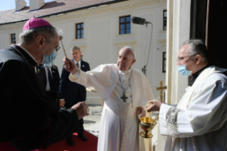 11-Viaje apostólico a Eslovaquia: Encuentro con los obispos, sacerdotes, religiosos, seminaristas y catequistas