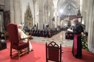 4-Viagem Apostólica à Eslováquia: Encontro com os bispos, sacerdotes, religiosos, seminaristas e catequistas
