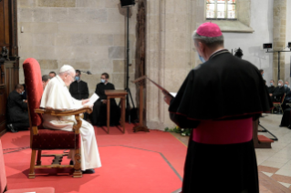 14-Viagem Apostólica à Eslováquia: Encontro com os bispos, sacerdotes, religiosos, seminaristas e catequistas