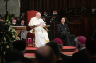 13-Voyage apostolique en Slovaquie : Rencontre avec les évêques, les prêtres, les religieux et religieuses, les séminaristes et les catéchistes 