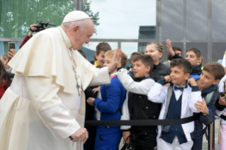 1-Visit of the Holy Father Francis to Assisi for the 'Economy of Francesco' event