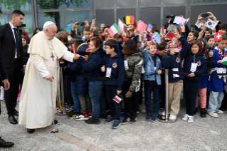 3-Visit of the Holy Father Francis to Assisi for the 'Economy of Francesco' event