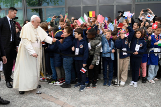 3-Visit of the Holy Father Francis to Assisi for the 'Economy of Francesco' event 