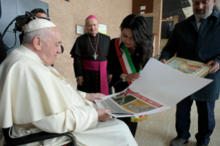 29-Visit of the Holy Father Francis to Assisi for the 'Economy of Francesco' event